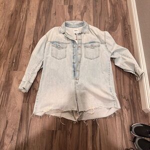 Zara jumpsuit shorts